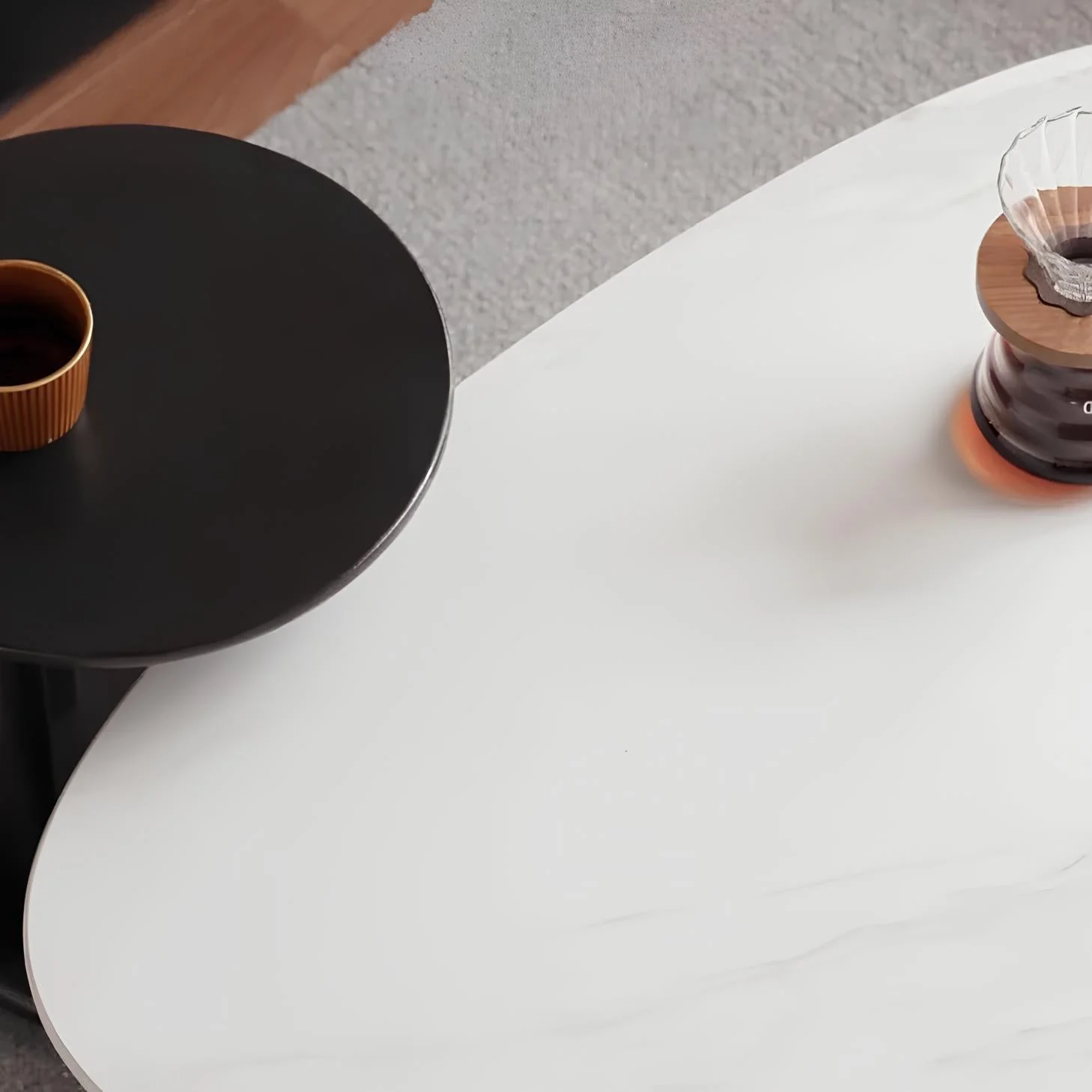 Alla Solid Oak Coffee Table Set - Image 5