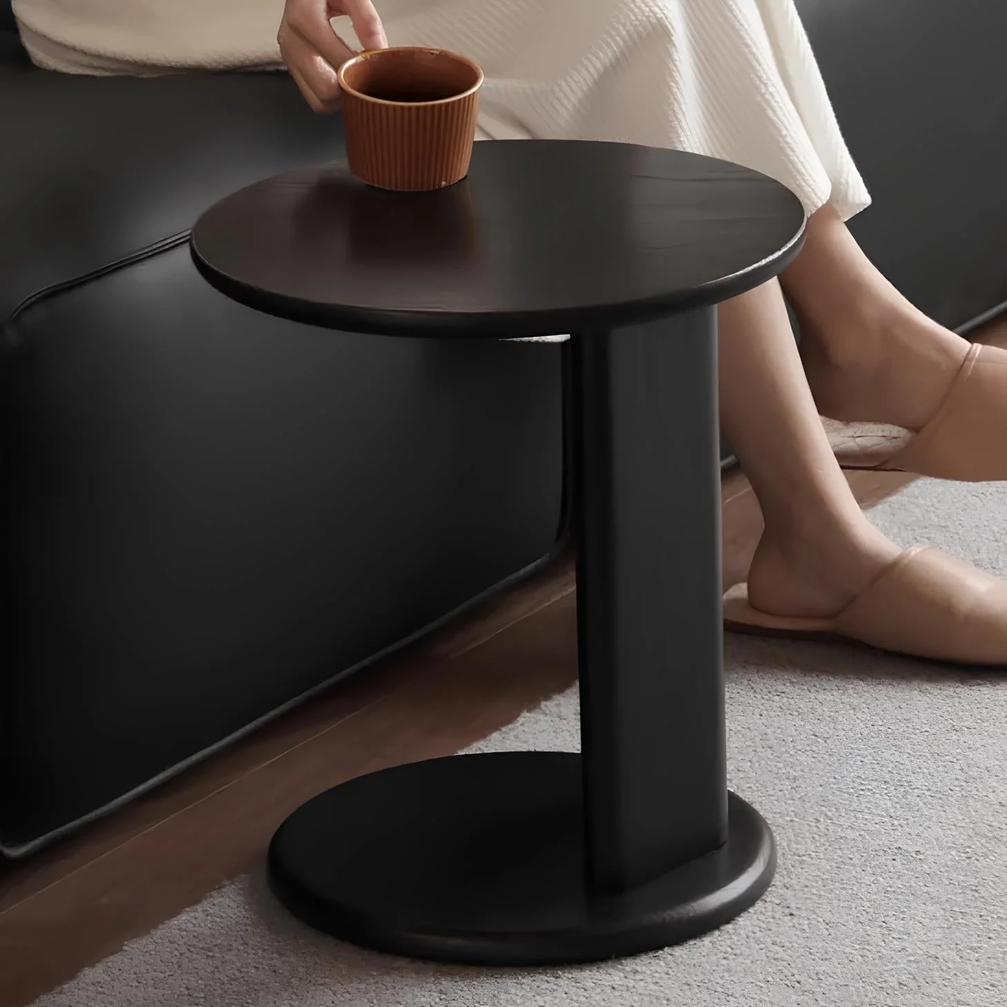 Alla Solid Oak Coffee Table Set - Image 6
