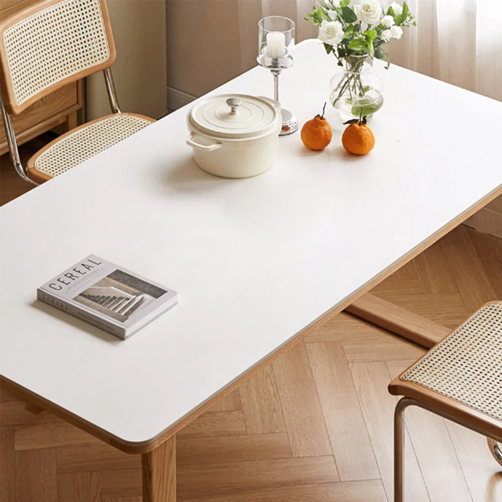 Ancona Natural Solid Oak Dining Table with Ceramic Top - Image 6