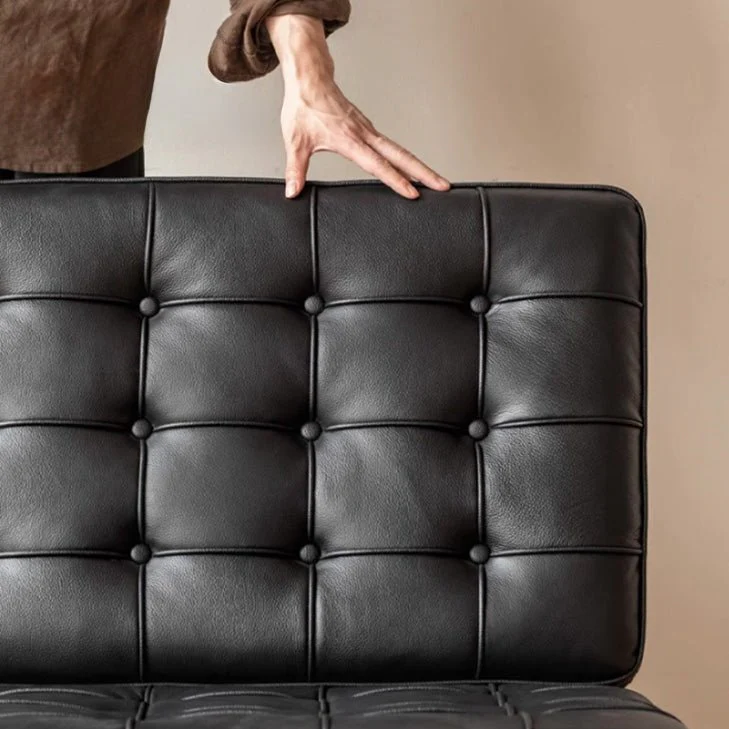 Bergdala Genuine Leather Leisure Chair - Image 5