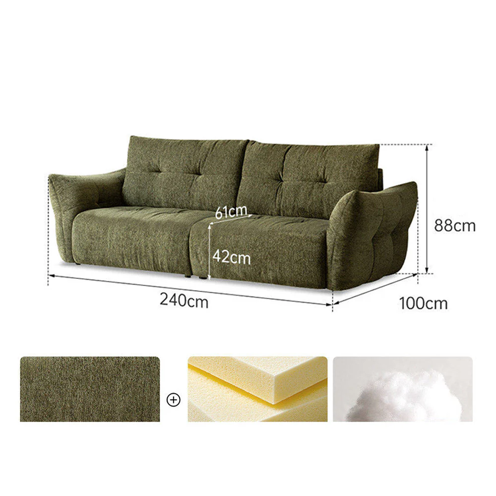 Blancas Chenille Sofa - Image 8