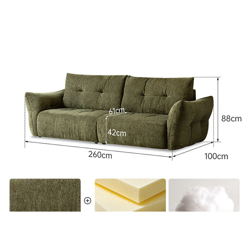 Blancas Chenille Sofa - Image 9