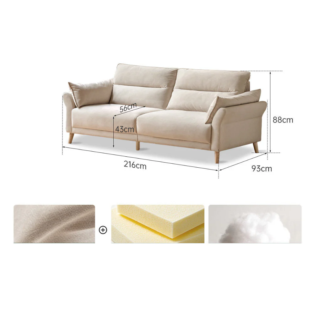 Bronte Pet-Proof Fabric Sofa - Image 12