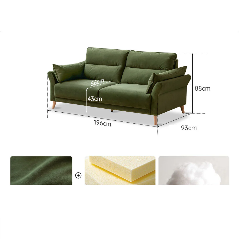 Bronte Pet-Proof Fabric Sofa - Image 8