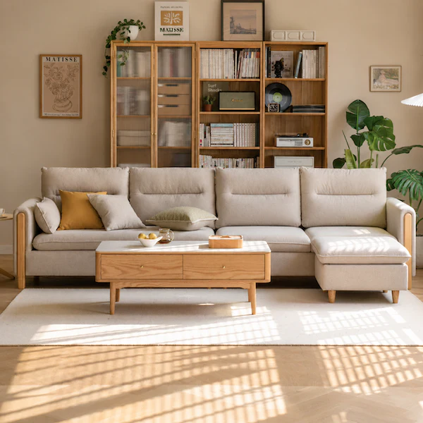 Caronia Fabric Sofa - Image 3