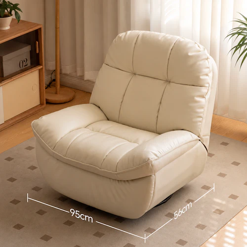 Casina Silicone Leather Recliner Sofa - Image 2