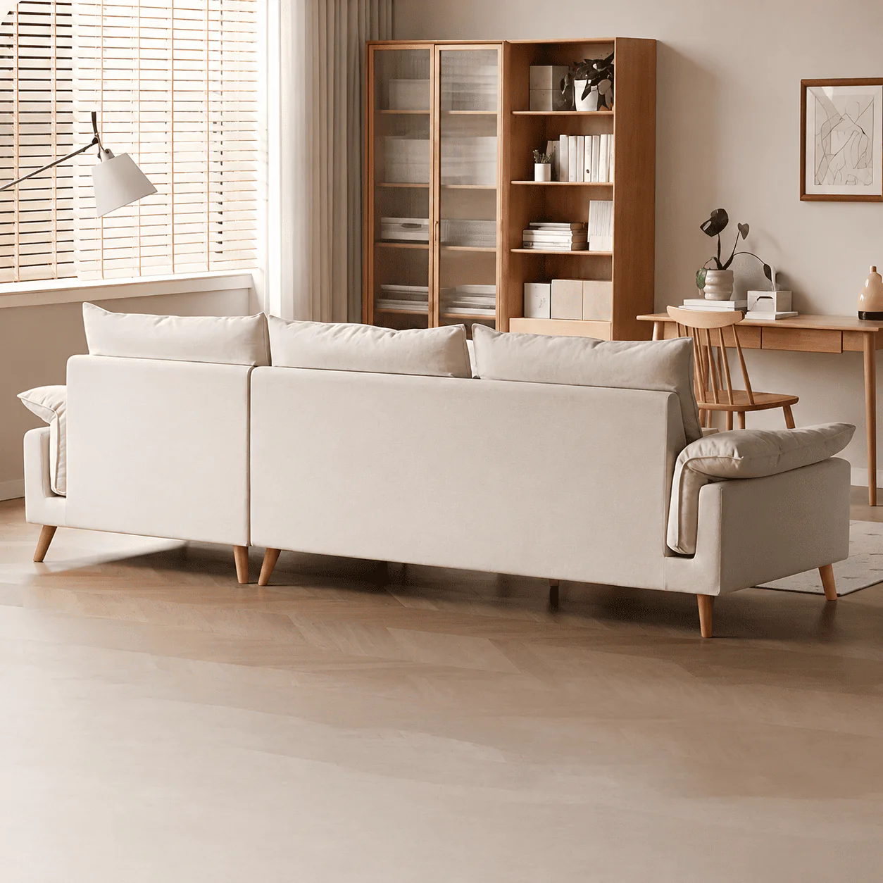 Cork Fabric Sofa - Image 3