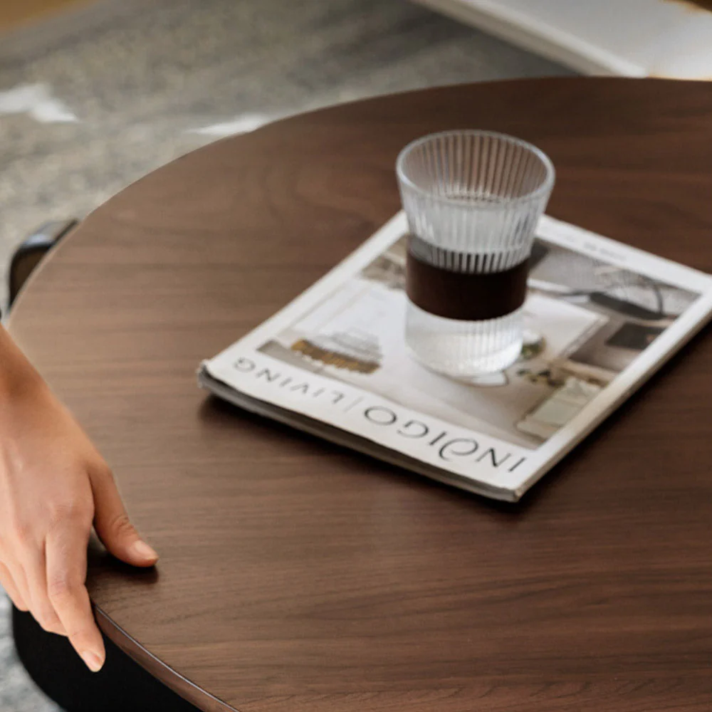 Jelling Natural Solid Walnut Coffee Table Set - Image 9