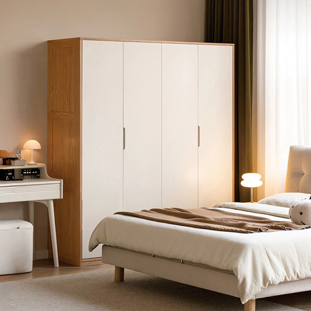 Korge Solid Oak Wardrobe