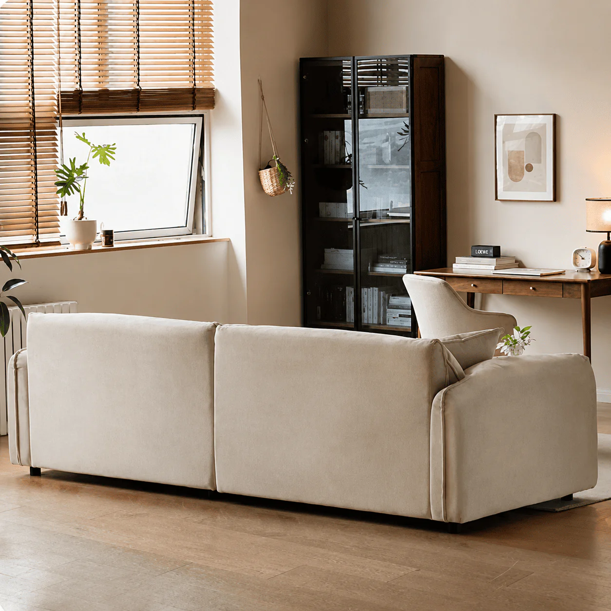 Launac Microsuede Sofa - Image 3