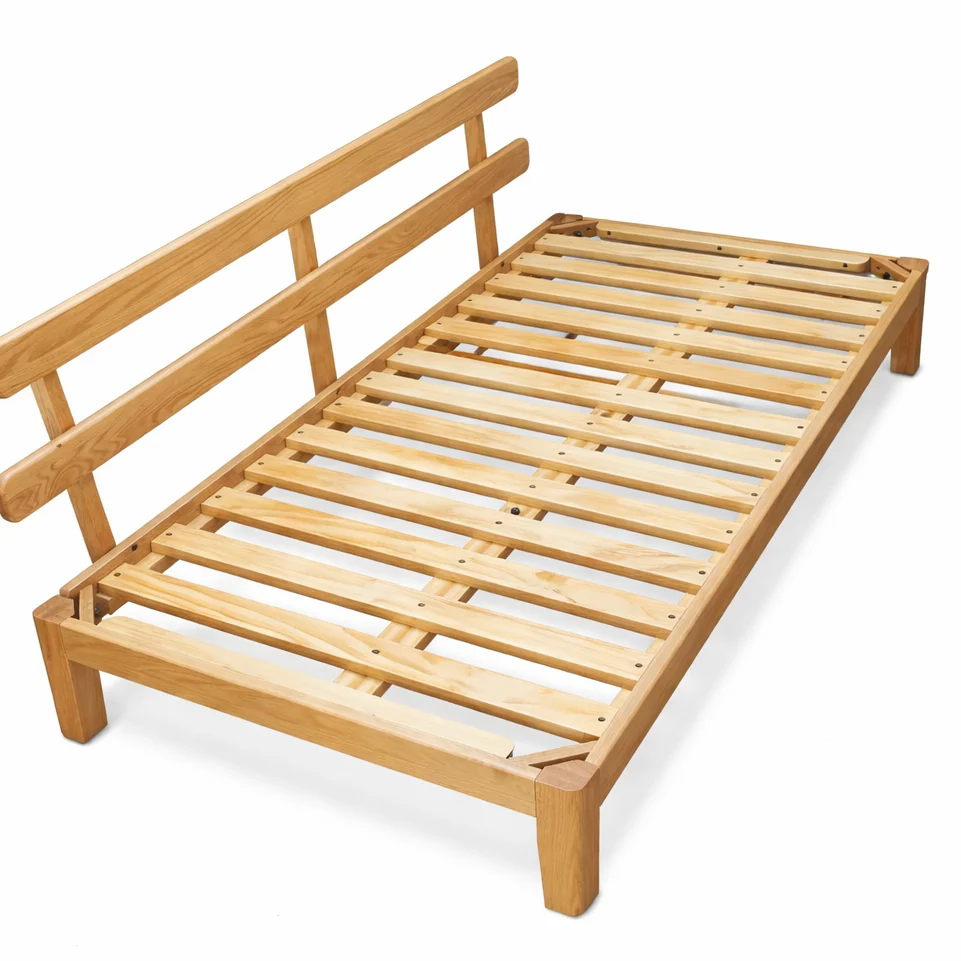 Limoges Natural Solid Oak Corduroy Sofa - Image 14