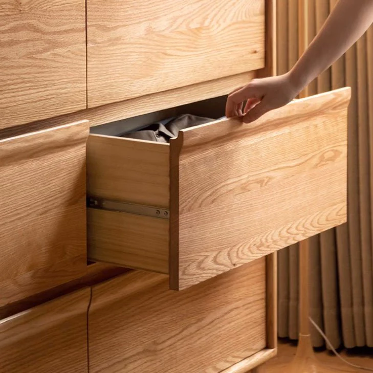 Pello Natural Solid Oak Lowboy Drawers - Image 5