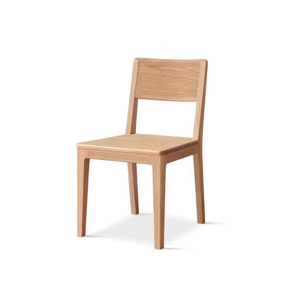 Serri Natural Solid Ash Dining Chair - Image 7