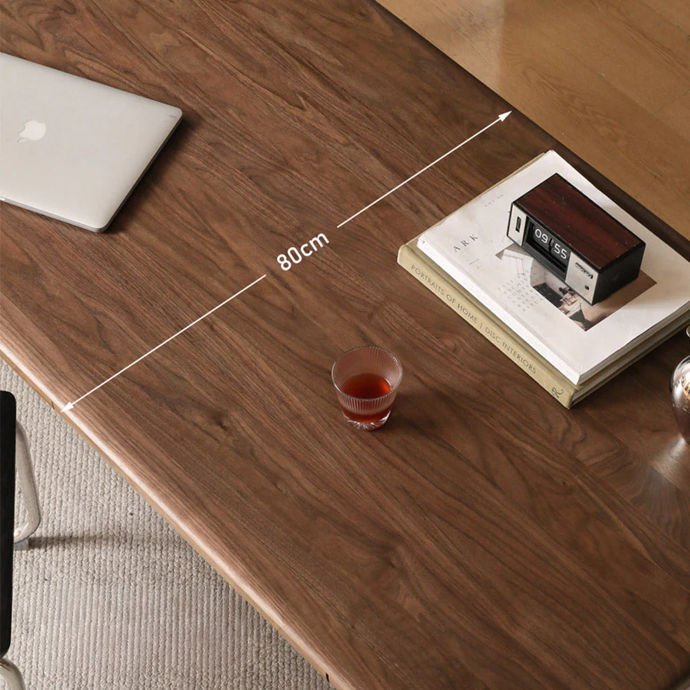 Tarfala Natural Solid Walnut Large Work Station - Image 4