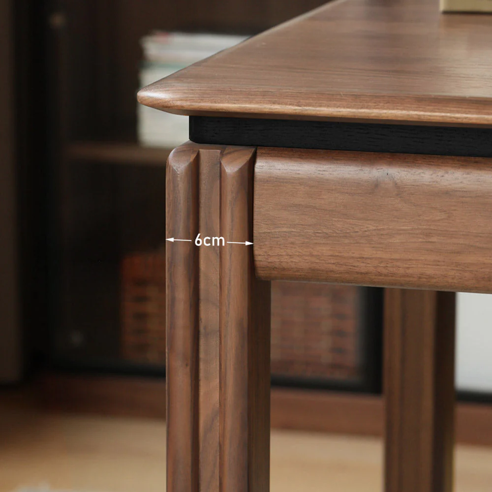 Tarfala Natural Solid Walnut Large Work Station - Image 7