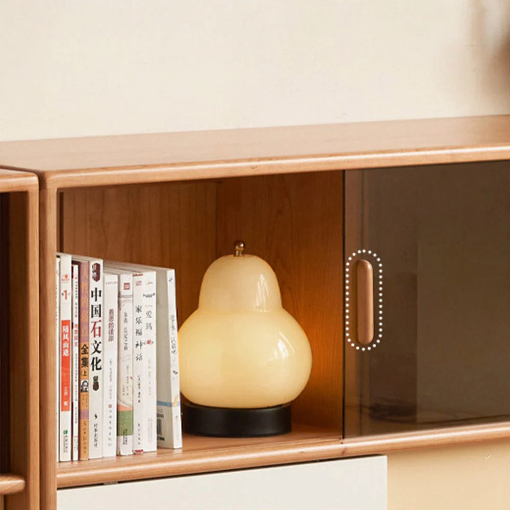Tonnac Solid Cherry Small Bookcase/Sideboard - Image 8