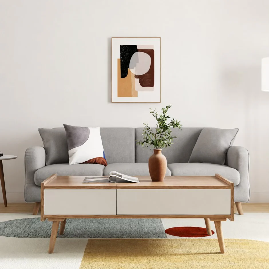 Vita Fabric Sofa - Image 2