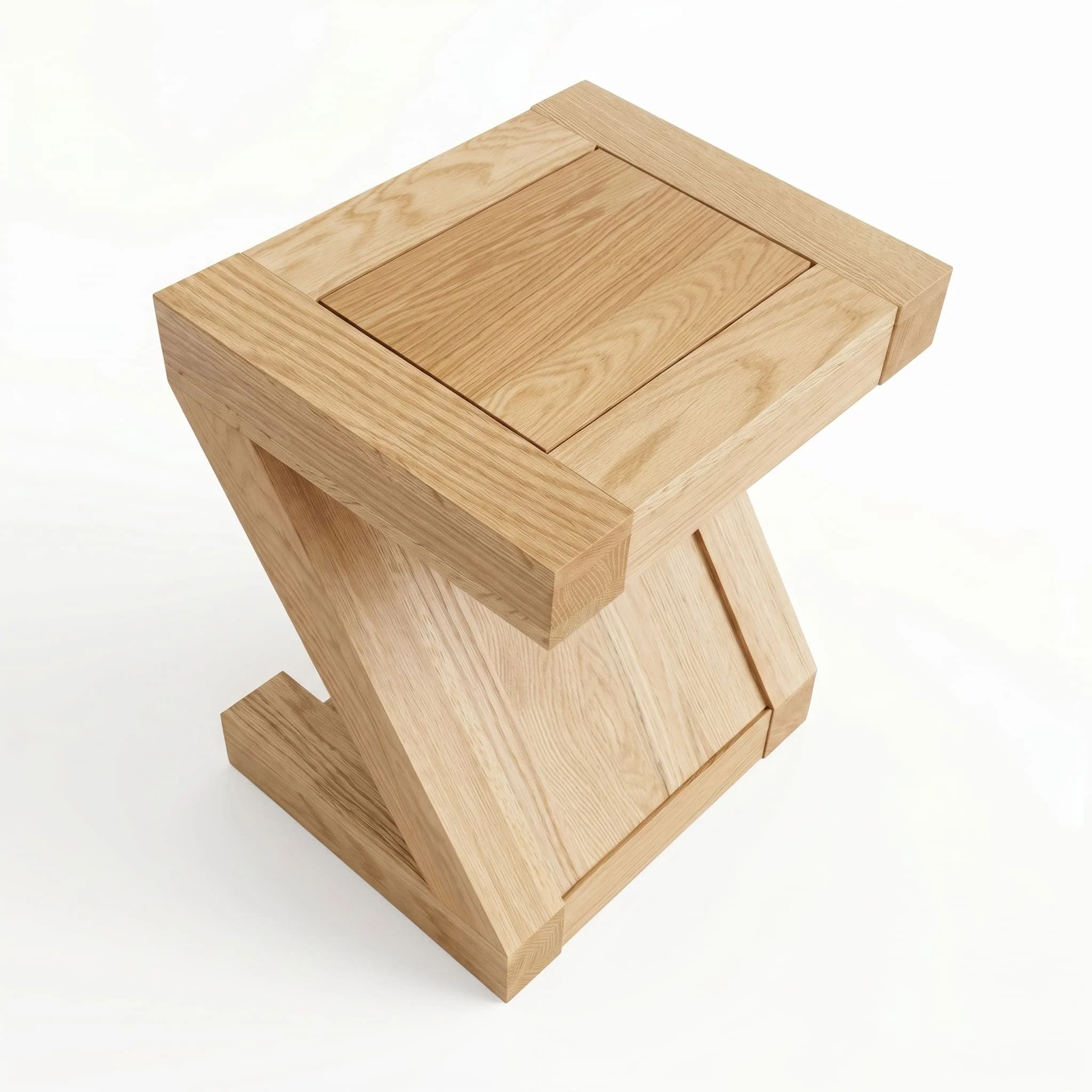 Zetland Natural Solid Oak Lamp Table - Image 12