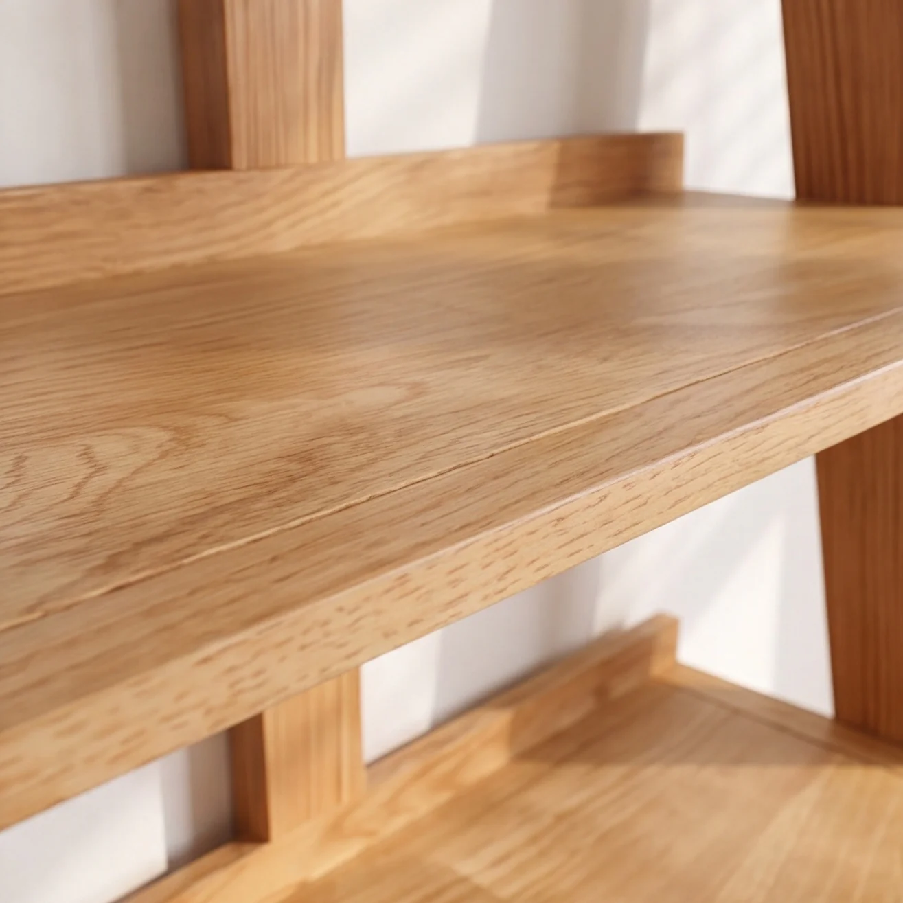 Zetland Natural Solid Oak Large Bookshelf - Image 10