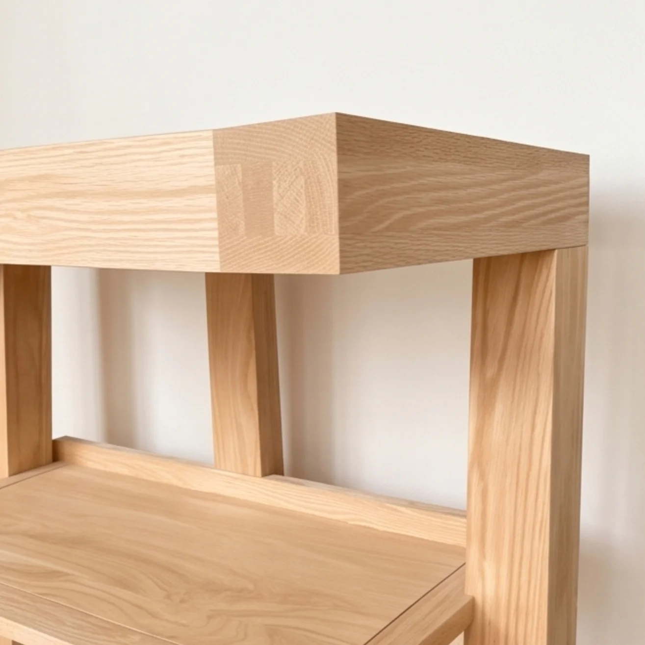 Zetland Natural Solid Oak Large Bookshelf - Image 9