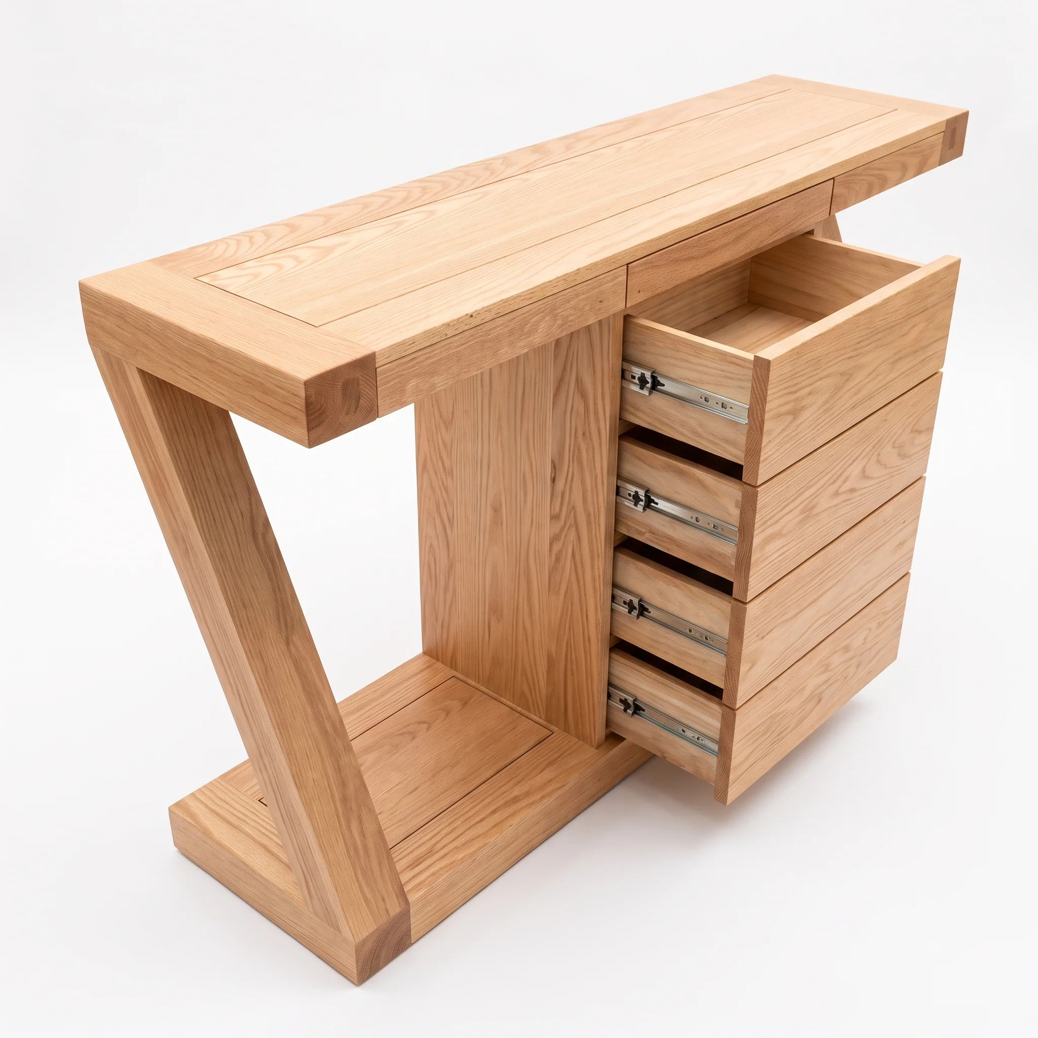 Zetland Natural Solid Oak Sideboard - Image 11