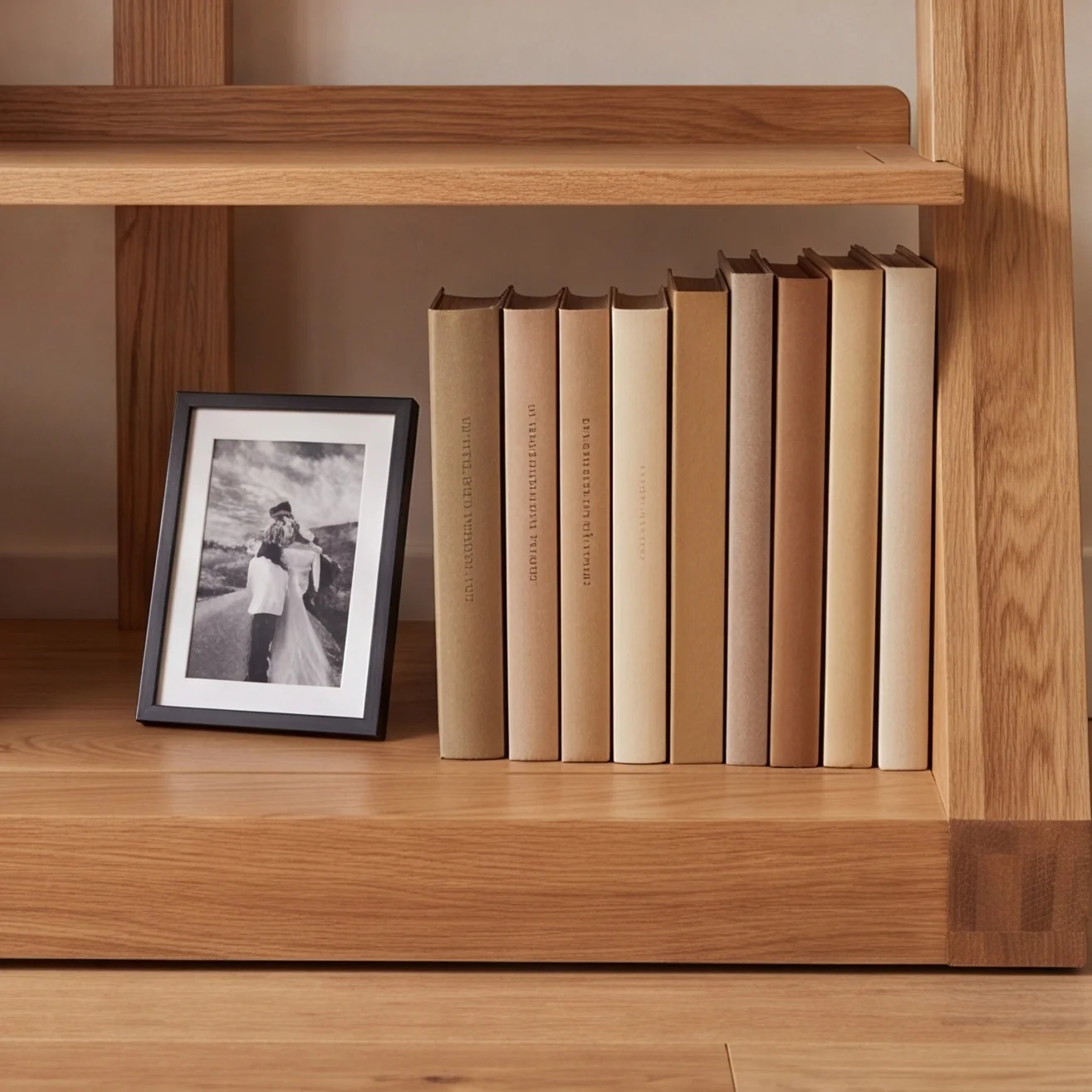 Zetland Natural Solid Oak Small Bookshelf - Image 9