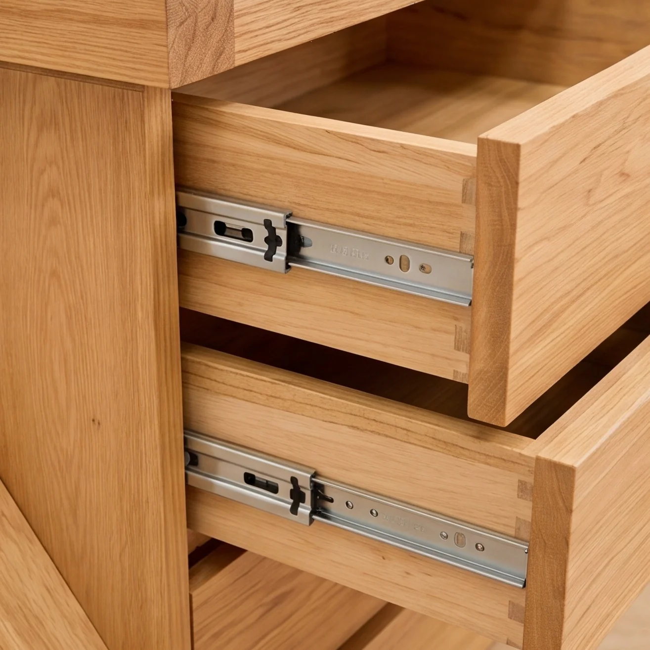 Zetland Natural Solid Oak Work Station - Image 11